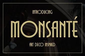 Monsante Font Design Trends and Creative Uses