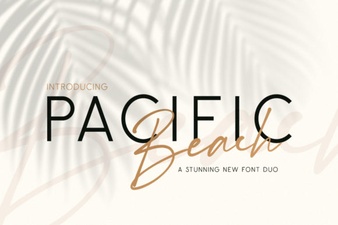 Pacific Beach Font Design Trends and Creative Uses
