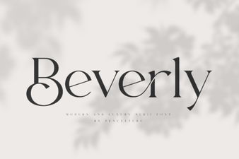 Beverly Font Design Trends and Creative Uses